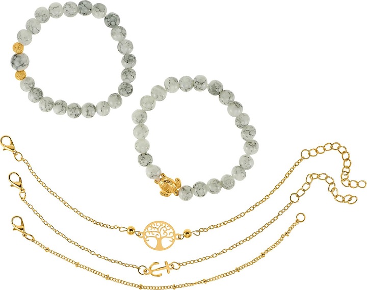 Produktbild Heideman Multi Armband goldfarbend (100% Edelstahl)
