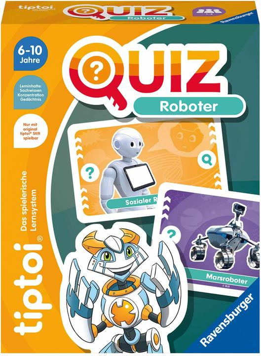 Actual product image tiptoi Robot quiz (German, 6 - 10 years)