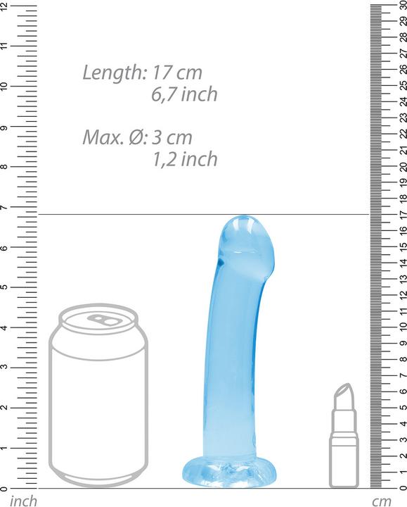 Actual product image RealRock Non Realistic Dildo With Suction Cup 6,7" / 17cm