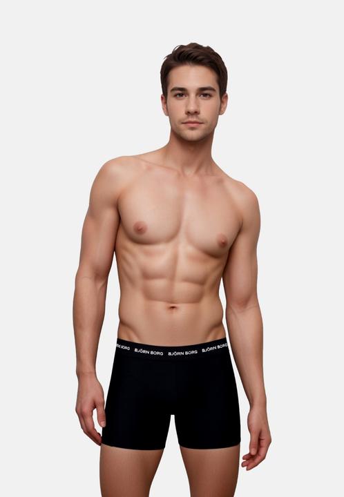 Produktbild Björn Borg Cotton Stretch Boxer Trunks 3P (M, 3er Pack)