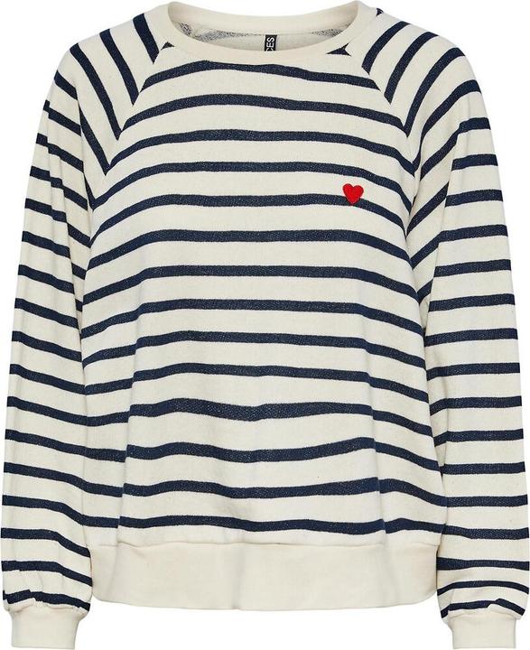 Actual product image Pieces Pcgreta Ls Emb Ub Sweat Noos (XS)