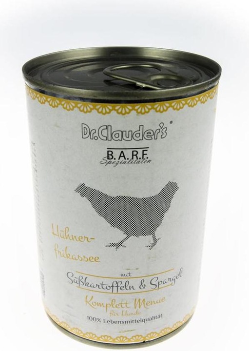 Dr.Clauder's Barf Menu completo Fricassea di pollo (Adulto, 1 pz., 800 g)