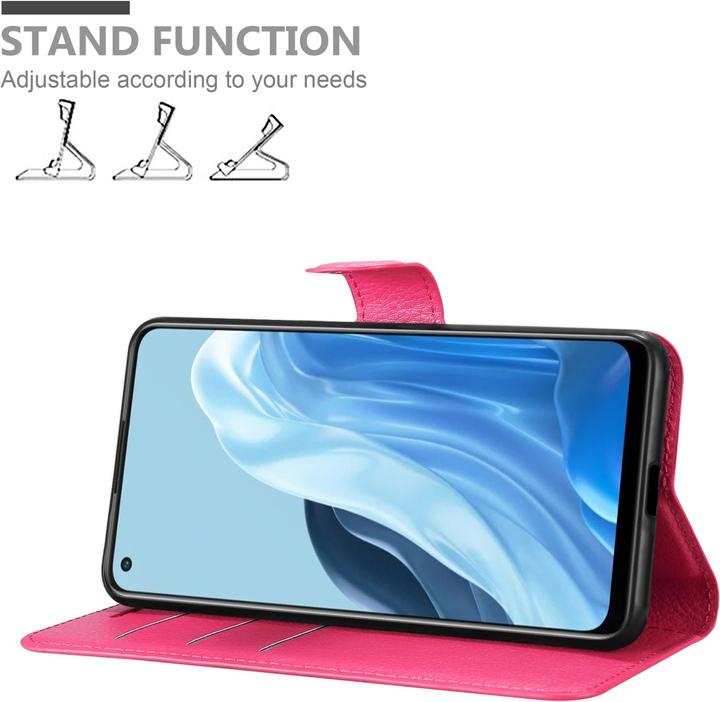 Produktbild Cadorabo Book Stand Hülle für Oppo FIND X5 LITE / Reno7 5G (Oppo Find X5 Lite, OPPO Reno7 Z 5G)