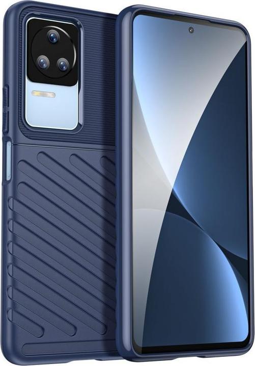 Produktbild Hurtel Thunder Case for Xiaomi Poco F4 5G silicone armor case blue (Xiaomi Poco  M4 5G)