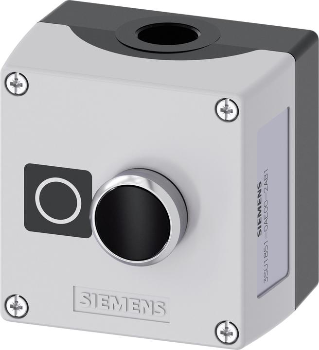 Actual product image Siemens Housing for command devices 3SU1851-0AE00-2AB1 1 pc. (Housing)