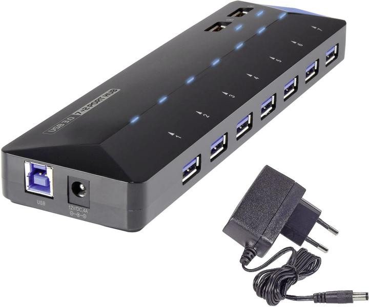 Produktbild Renkforce Rf-3806034 (USB-A, 9 Ports)