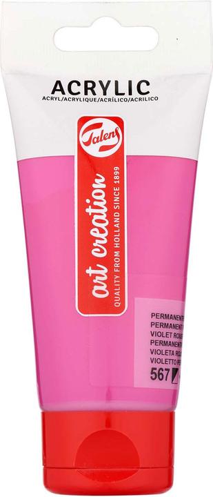Produktbild Royal Talens Acrylfarbe ArtCreation, permanent rotviolett (Permanentrotviolett, 75 ml)