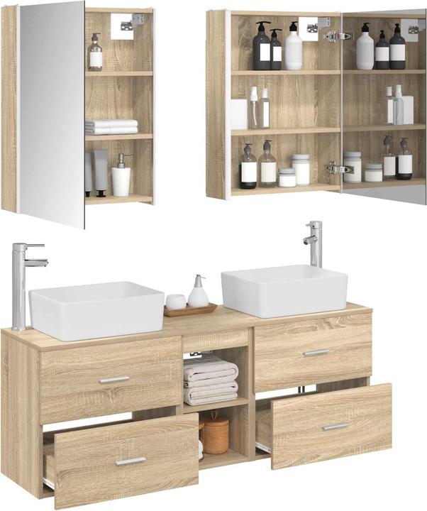 Produktbild vidaXL Badezimmermöbel-Set