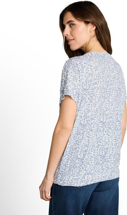 Produktbild Tom Tailor Crinkle T-Shirt mit Muster (L)