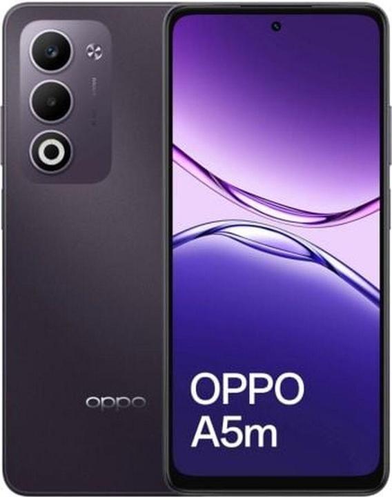Actual product image OPPO A5m 8GB/256GB Lila (256 GB, Lilac, 6.67", Dual SIM, 4G)