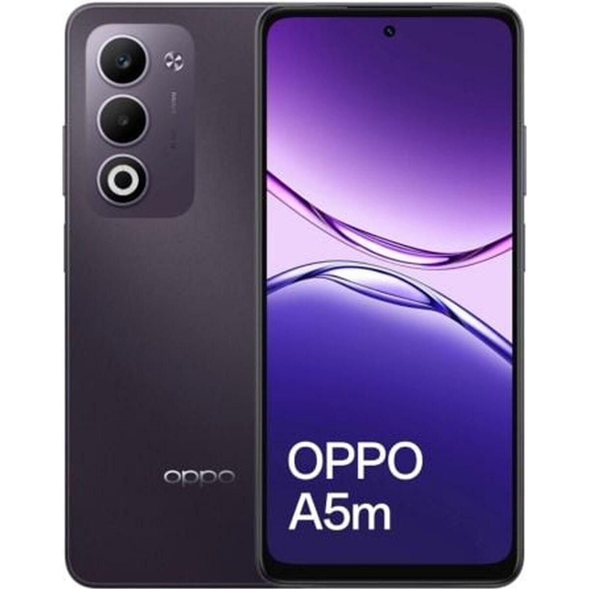 OPPO A5m 8GB/256GB Lila (256 GB, Lila, 6.67", Dual SIM, 4G), Smartphone, Violett
