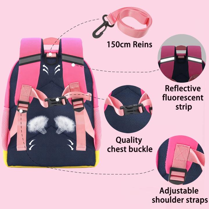 Produktbild Only-Bags.Store Kinderrucksack klein Kleinkind Schultasche Kindergarten Rucksack