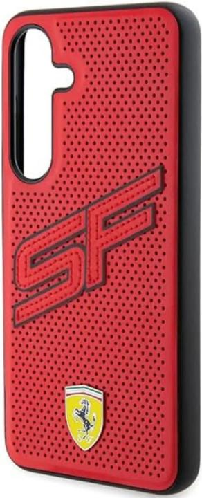 Productafbeelding Ferrari FEHCMPINR + S926 czerwony/rode hardcase Big SF geperforeerd (Samsung Galaxy S24+)