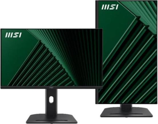 Actual product image MSI MON 27IPS FHD BK MM PIVOT PRO MP275PG 1MS 100HZ (1920 x 1080 pixels, 27")