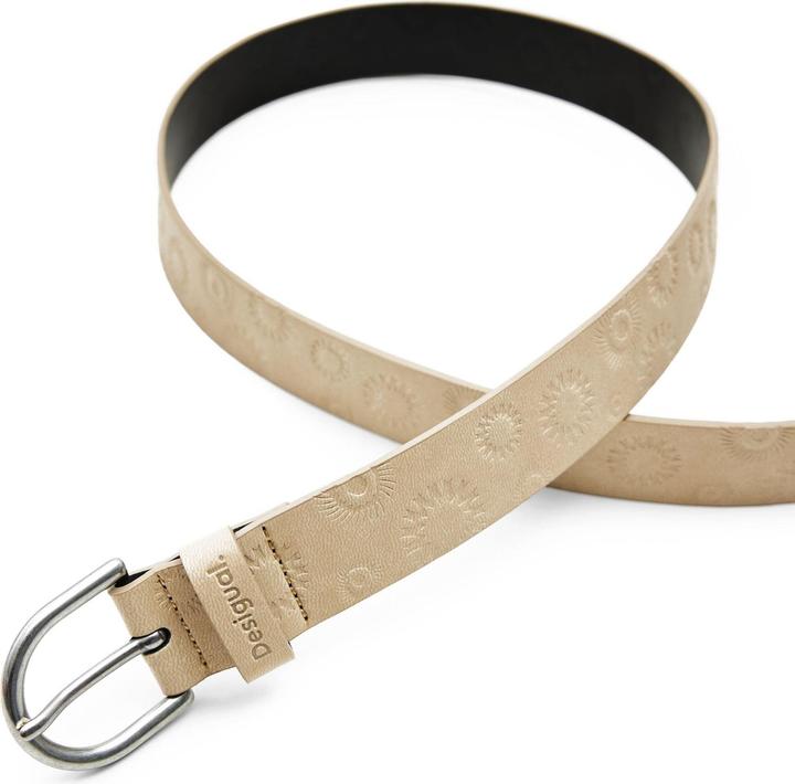 Produktbild Desigual Embossed Leather Belt (90)