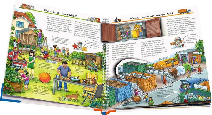 Actual product image Ravensburger Wieso? Weshalb? Warum?, Band 74: Rund um den Müll (German, Carola of Boiler, Joachim ruffle, 2023)