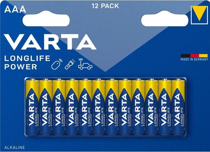 Actual product image Varta Longlife Power (12 pcs., AAA, 1260 mAh)