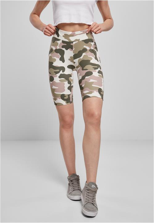 Produktbild Urban Classics Ladies High Waist Camo Tech Cycle Shorts (XXL)