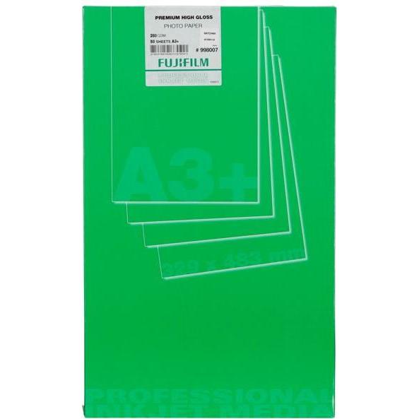 Thumbnail - Fujifilm Premium High Gloss Paper 50 Blatt A 3+ 280 g (280 g/m², 50 x), Fotopapier