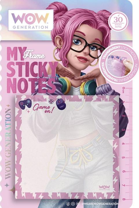 Immagine prodotto Magni WOW GENERATION biglietti adesivi trasparenti