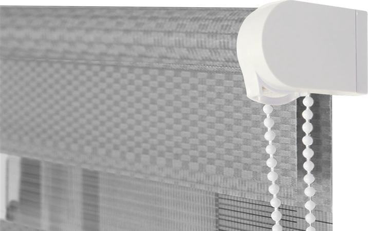 Actual product image Domoletti ROLLER D&N RATTAN GREY 180X170 (180 x 170 cm)