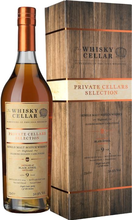 The Whisky Cellar Blair Athol Single Malt Scotch Whisky, 9 years (1 x 75 cl)