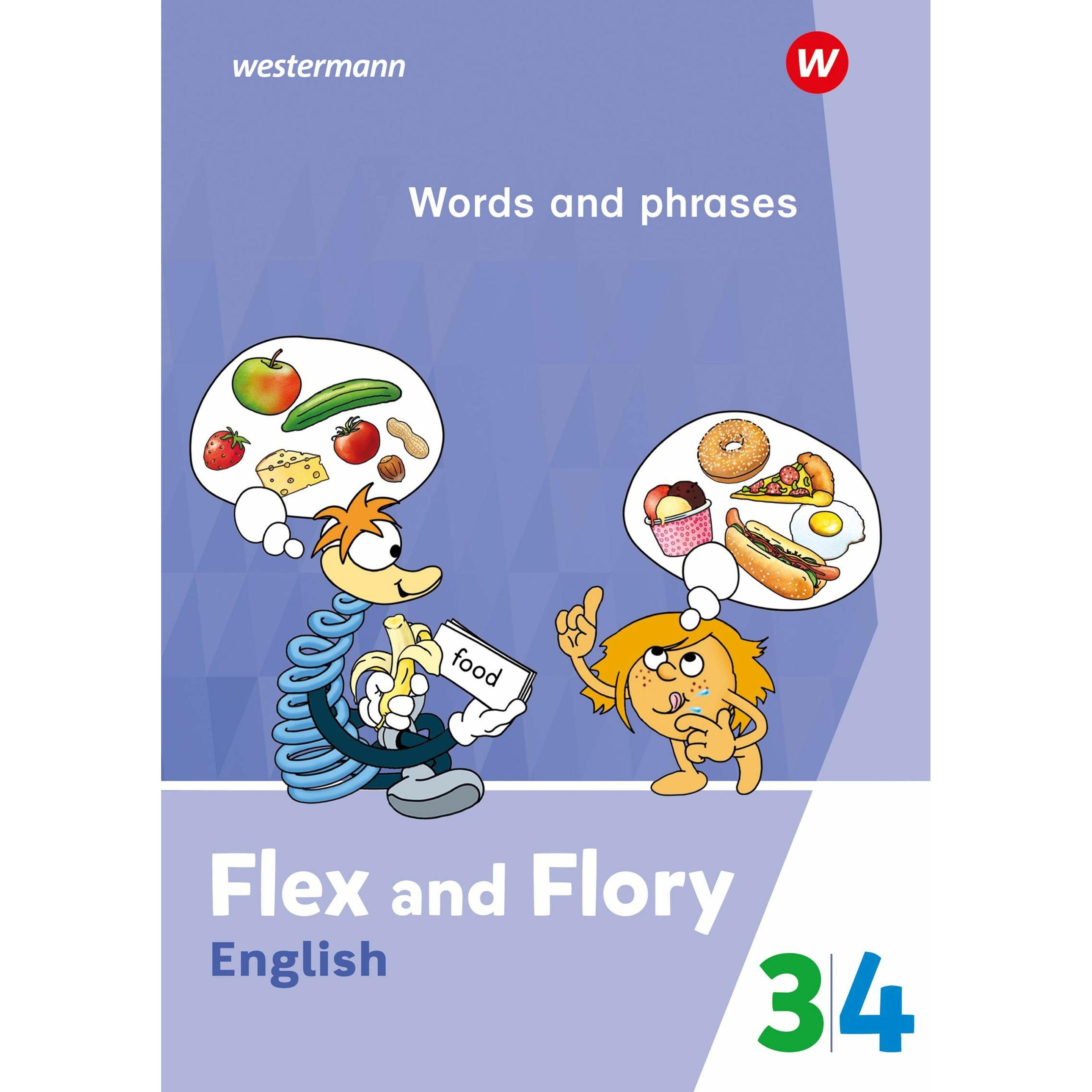 Flex and Flory Words and phrases, Schulbücher