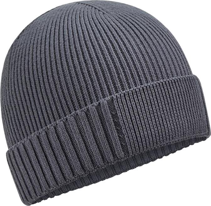 Beechfield Unisex Adult Organic Cotton Engineered Patch Beanie