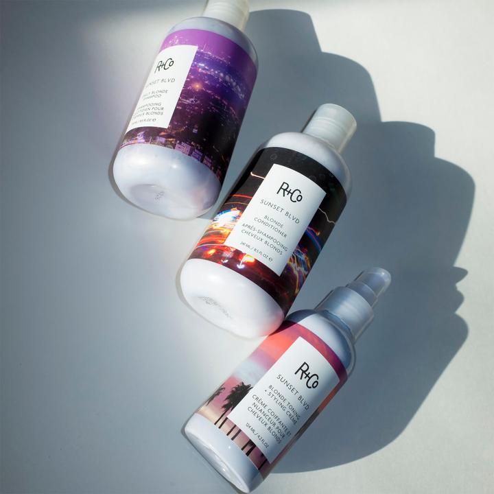 Produktbild R+Co Sunset Blvd Blonde Toning Styling Cream 4.2oz 124ml (Haarcreme, 124 ml)