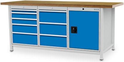 Actual product image Bedrunka & hirth Box workbench (200 cm, 75 cm)