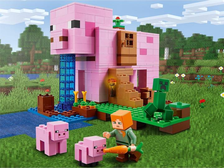 Produktbild LEGO Das Schweinehaus (21170, LEGO Minecraft)