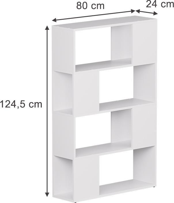 Actual product image Vicco Raumteiler Eneos, Weiss, 80 x 124.5 cm