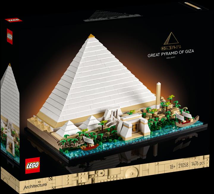 Produktbild LEGO Cheops-Pyramide (21058, LEGO Architecture)