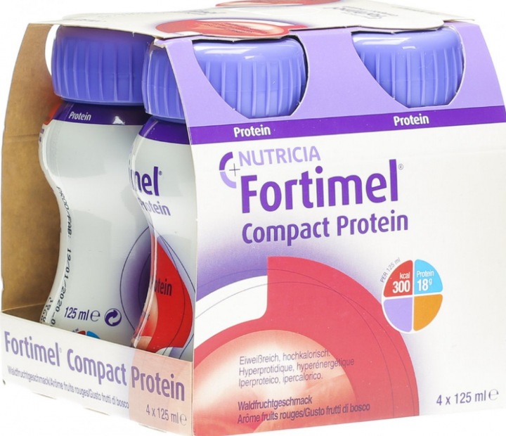 Actual product image Fortimel Compact Protein Forest Fruit (Forest fruit, 4 x)