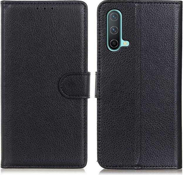 Actual product image MU Classic Litchi Leather Bookcover Series (OnePlus North CE)