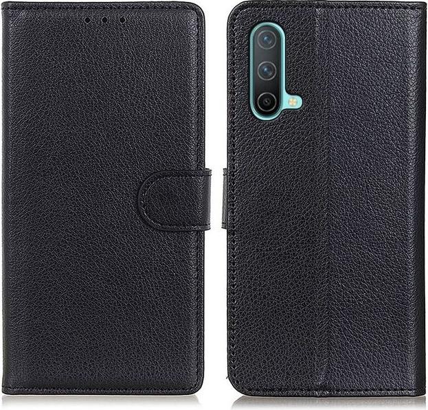 Produktbild MU Classic Litchi Leder Bookcover Series (OnePlus Nord CE)