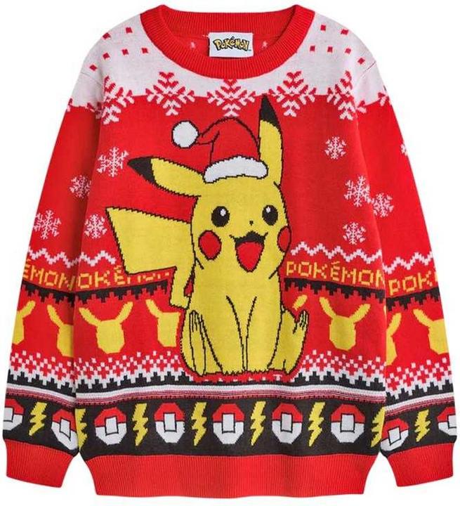 Image du produit Pokémon - Pull Noël motif Pikachu - Garçon (128)
