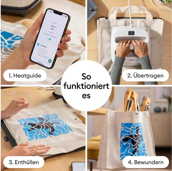 Produktbild Cricut EasyPress SE 23x23cm inkl. Matte Taupe (P)