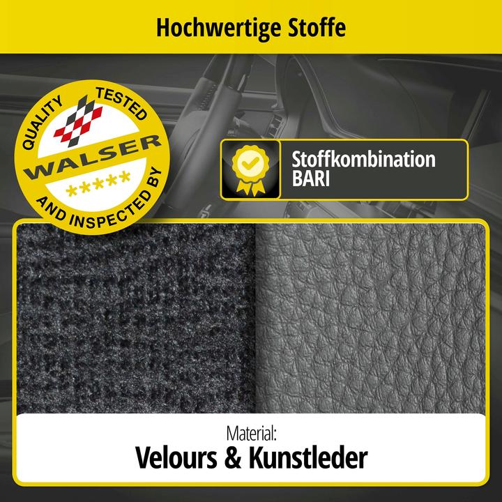 Image du produit Walser Housse de siège pour Hyundai ix35 (LM, EL, ELH) 08/2009-aujourd'hui, 2 housses de siège simples