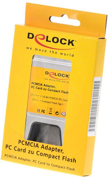 Actual product image Delock 91051 PCMCIA Compact Flash Cards (PCMCIA)