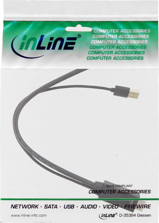 Produktbild InLine HDMI ST zu DisplayPort BU Konverter Kabel (3 m)