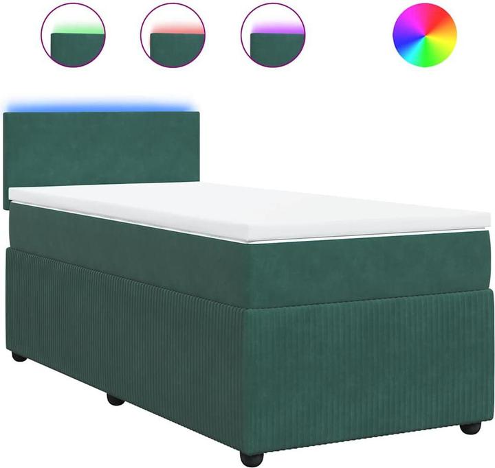 Produktbild vidaXL Boxspringbett (100 x 200 cm)