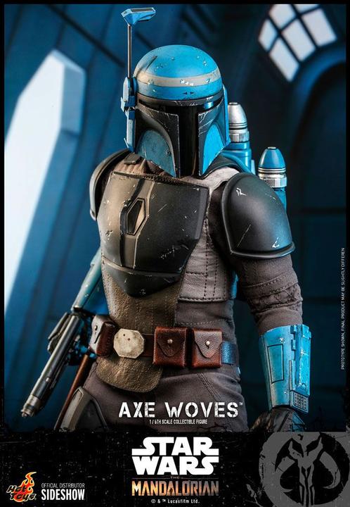 Actual product image Hot Toys Star Wars - The Mandalorian "Axe Woves" 1/6 action figure