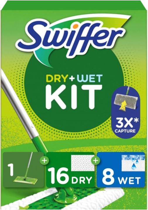 Produktbild Swiffer Bodenwischer Dry & Wet Starter-Set