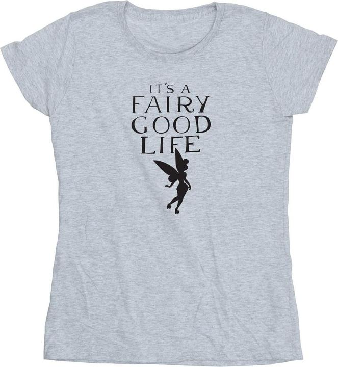 Actual product image Disney Womens/Ladies Tinkerbell Fairy Good Life Cotton T-Shirt (M)