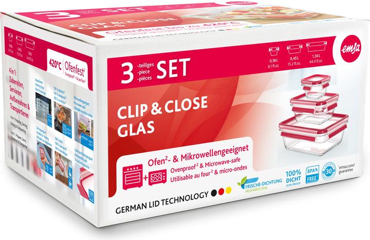 Actual product image Emsa Clip&Close Set (1.30 l)