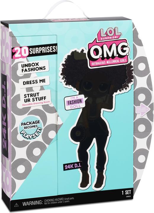 Produktbild MGA L.O.L. Surprise OMG 3.8 Doll 24K D.J.
