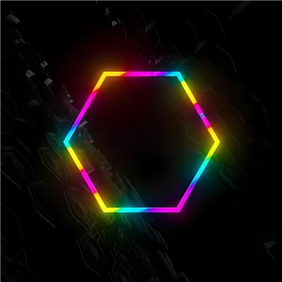 Produktbild EB Troller LED-Hexagon 1-fach RGB (456 lm)