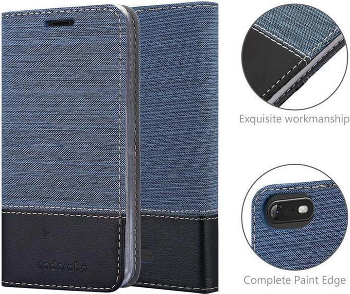 Actual product image Cadorabo Book Jeans Optics Cover (Wiko Tommy 3)