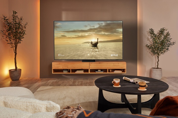 Actual product image Samsung QE85QN800BT (85", QN800B, NeoQLED, 8K, 2022)